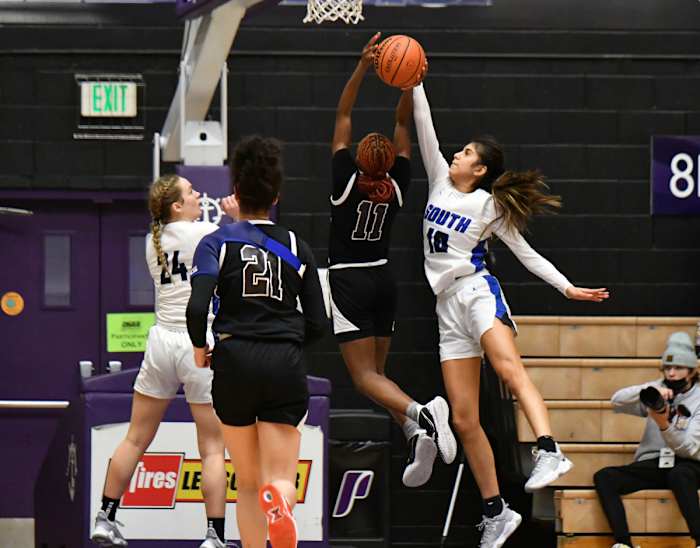 Benson South Medford girls basketball Taylor Balkom 23
